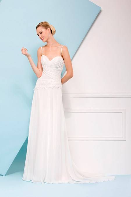 ROBE DE MARIÉE EGLANTINE TORSADE..